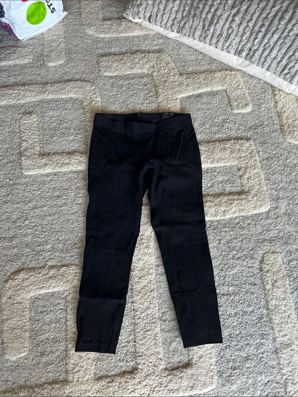 J. Crew Black Slim Stretch Dress Pants